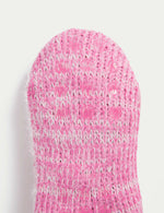 Cable Knit Low Cut Slipper Socks