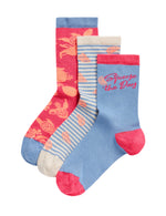 3pk Sumptuously Soft™ Ankle High Socks