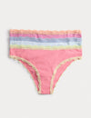 3pk Cotton Rich Brazilian Knickers