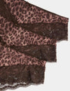 3pk Lace Trim Brazilian Knickers