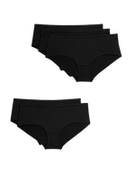 5pk Cotton Rich Lycra® Low Rise Shorts