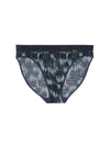 Tivoli Mesh Printed High Leg Knickers