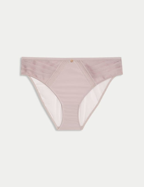 Lotus Chiffon High Waisted High Leg Knickers