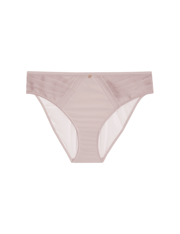 Lotus Chiffon High Waisted High Leg Knickers