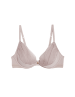 Lotus Chiffon Wired Plunge Bra (A-E)