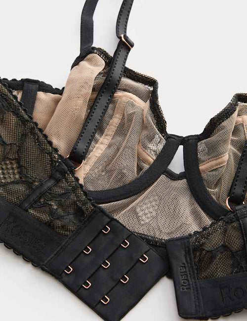 LaceWear Wired Longline Balcony Bra (A-E)