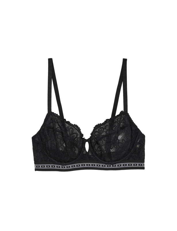 Cleo Lace Wired Balcony Bra (A-E)