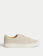 Suede Lace Up Trainers with Freshfeet™