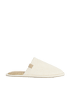Linen Rich Mule Slippers