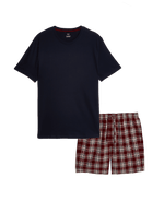 Pure Cotton Checked Pyjama Set