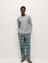 Cotton Rich Checked Pyjama Set