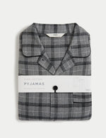 Brushed Cotton Checked Pyjama Set