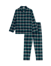 Brushed Cotton Checked Pyjama Set