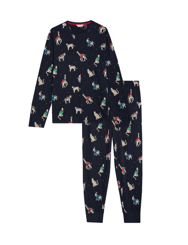 Pure Cotton Aminals Pyjama Set