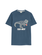 Pure Cotton Tea Rex Graphic T-shirt