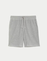 Pure Cotton Waffle Loungewear Shorts