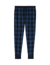 Knitted Checked Jogger Bottoms