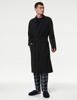 Pure Cotton Waffle Lightweight Dressing Gown