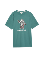 Pure Cotton Spaceman Graphic Pyjama Top