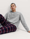 Cotton Rich Off Duty Loungewear Sweatshirt