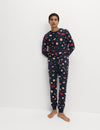 Pure Cotton Family Christmas Food Pyjama Set