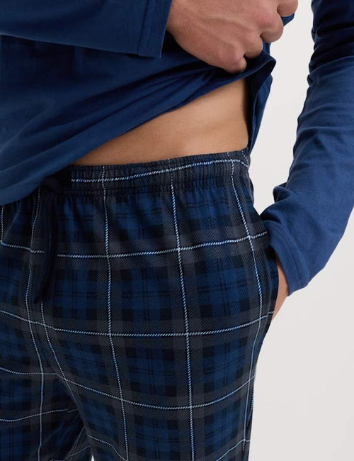 Pure Cotton Checked Pyjama Set