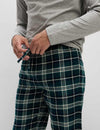 Pure Cotton Henley Check Pyjama Set