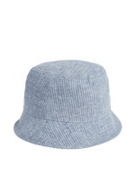 Linen Rich Striped Bucket Hat