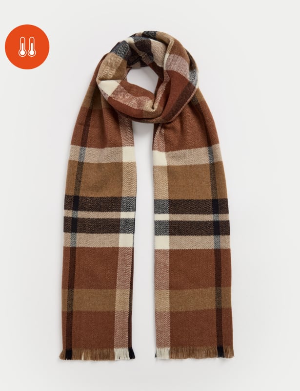 Heatgen™ Checked Scarf