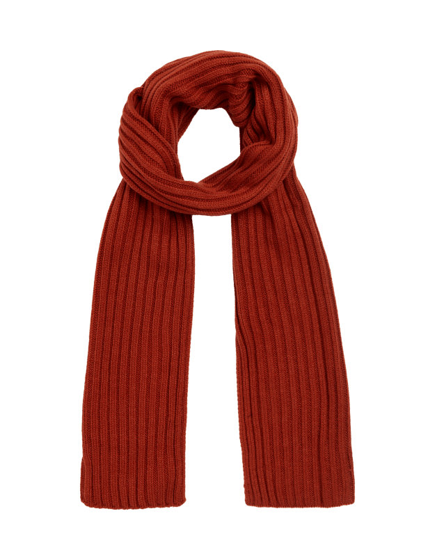 Knitted Textured Scarf