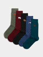 5pk Cool & Fresh™ Cotton Rich Socks