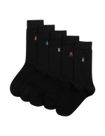 5pk Cool & Fresh™ Bug Cotton Rich Socks