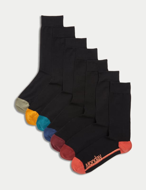 7pk Cool & Fresh™ Days Cotton Rich Socks