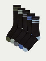 5pk Cotton Rich Sports Socks