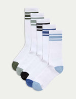 5pk Cotton Rich Sports Socks