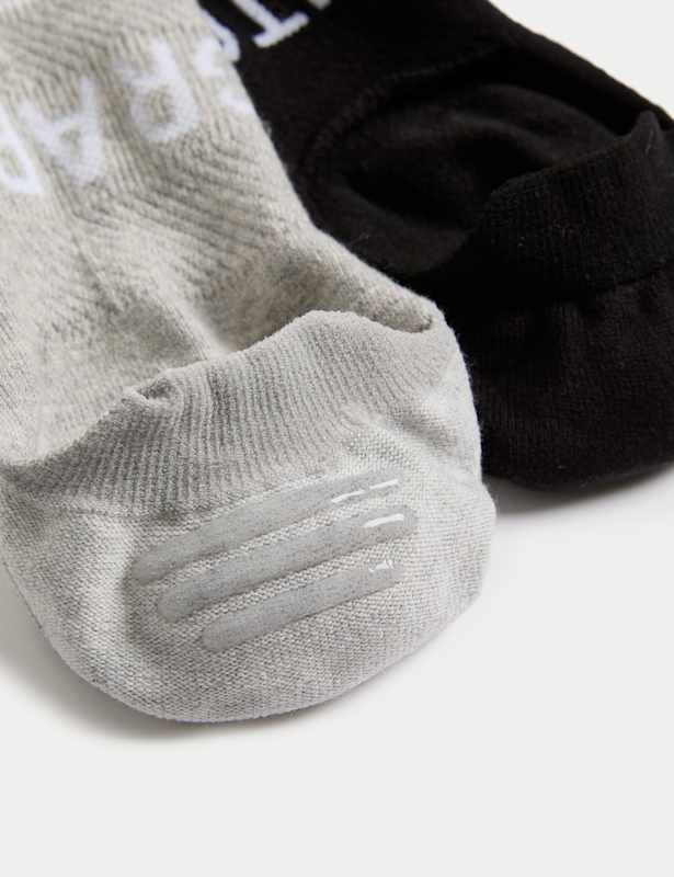 3pk Supima® Cotton Blend Invisible Trainer Liners™
