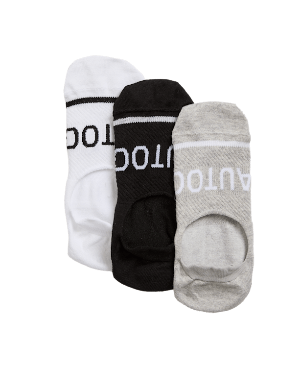 3pk Supima® Cotton Blend Invisible Trainer Liners™