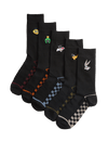 5pk Cool & Fresh™ Looney Tunes™ Cotton Rich Socks