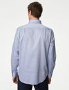 Regular Fit Non Iron Pure Cotton Textured Shirt