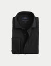 Regular Fit Luxury Cotton Double Cuff Twill Shirt