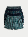 5pk Pure Cotton StayNew™ Woven Boxers