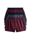 5pk Pure Cotton Foulard Woven Boxers