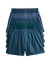 5pk Pure Cotton Mosaic Woven Boxers
