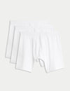 3pk Cotton Rich Cool & Fresh™ Longer Length Trunks