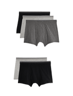 5pk Cotton Stretch Cool & Fresh™ Marl Trunks