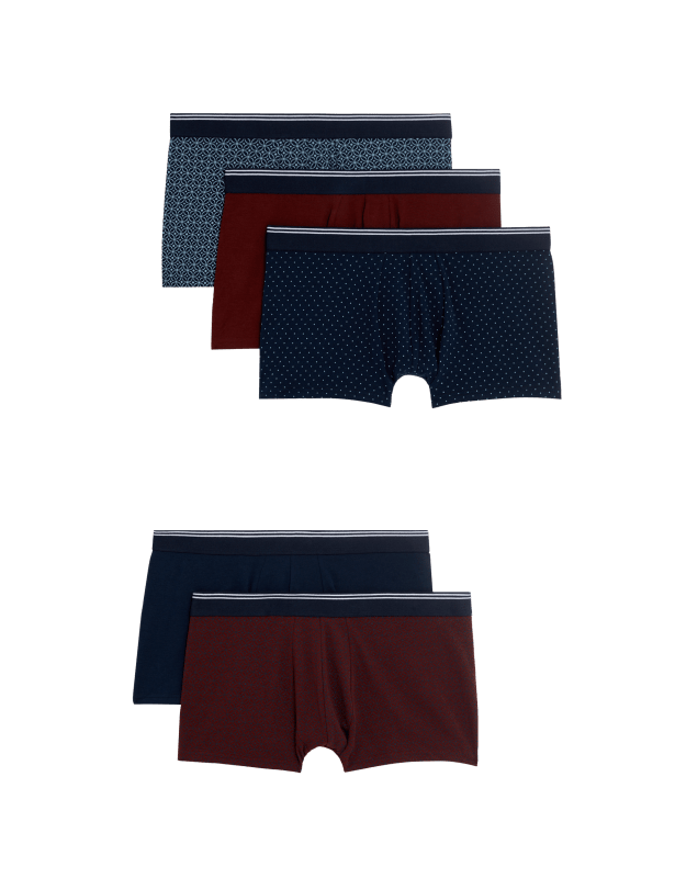 5pk Cotton Stretch Cool & Fresh™ Hipsters