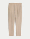 Twin Pleat Stretch Trousers