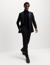 Slim Fit Stretch Tuxedo Trousers