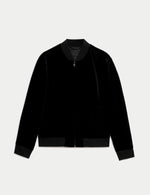 Velvet Bomber jacket