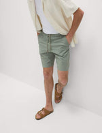 Linen Blend Elasticated Waist Shorts